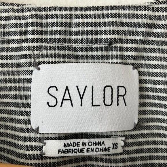 Saylor Melody Ruffled Striped Mini Dress - Picture 11 of 11